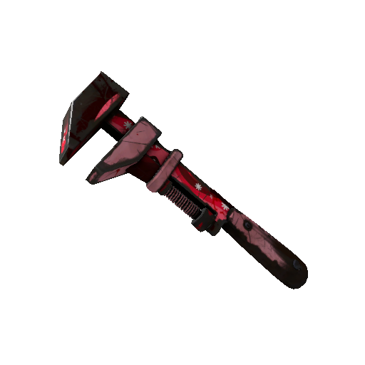 Snowflake Swirled Wrench (Battle Scarred)