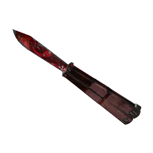 Snowflake Swirled Knife (Battle Scarred)