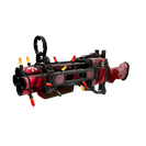 Unusual Festivized Snowflake Swirled Iron Bomber (Battle Scarred)