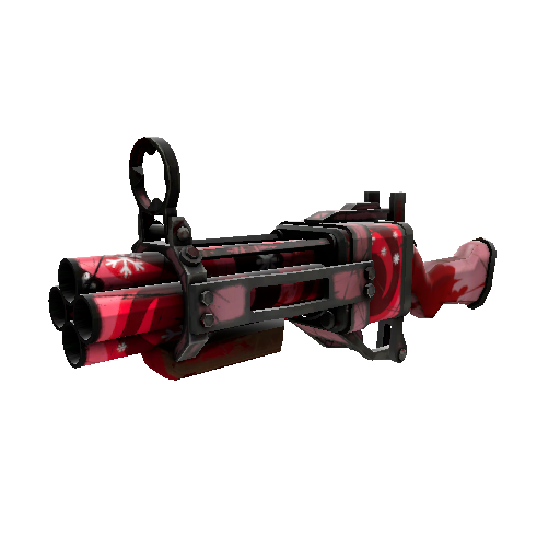 Strange Snowflake Swirled Iron Bomber (Battle Scarred)