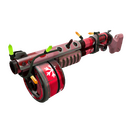 Strange Festivized Professional Killstreak Snowflake Swirled Panic Attack (Battle Scarred)