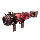 Strange Festivized Specialized Killstreak Snowflake Swirled Air Strike (Well-Worn)