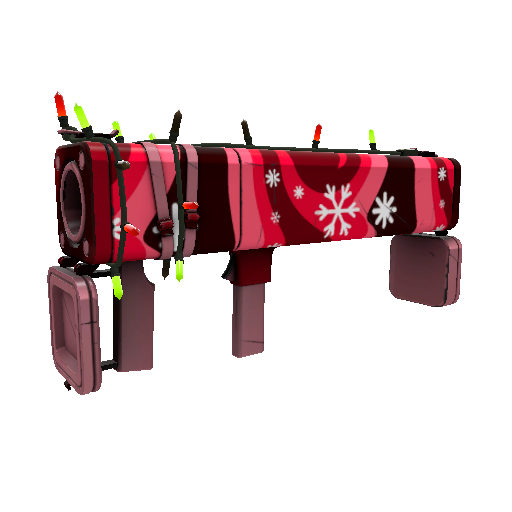 Strange Festivized Specialized Killstreak Snowflake Swirled Black Box (Minimal Wear)