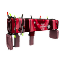 Unusual Festivized Professional Killstreak Snowflake Swirled Black Box (Minimal Wear)