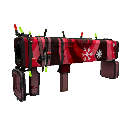 Strange Festivized Snowflake Swirled Black Box (Battle Scarred)