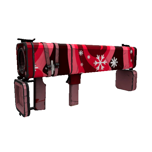 Snowflake Swirled Black Box (Well-Worn)