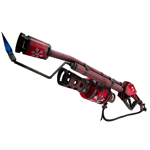 Strange Specialized Killstreak Snowflake Swirled Flame Thrower (Well-Worn)