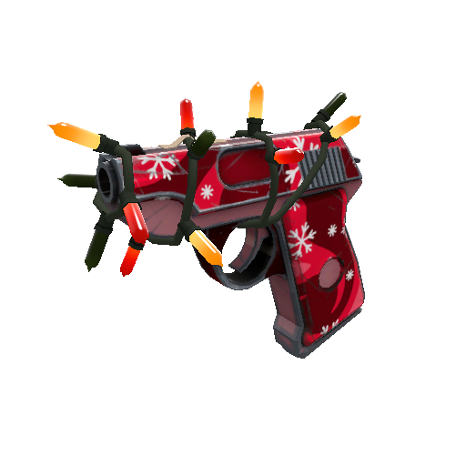 Strange Festivized Snowflake Swirled Pistol (Field-Tested)
