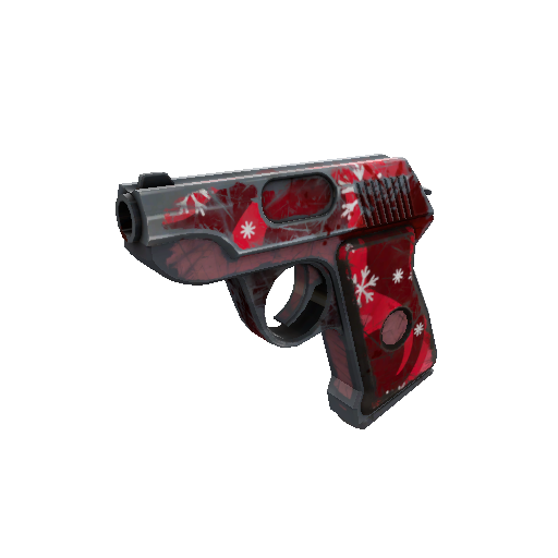 Snowflake Swirled Pistol (Battle Scarred)
