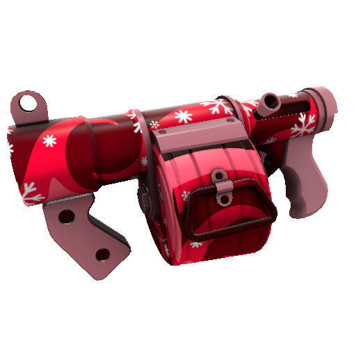 Snowflake Swirled Stickybomb Launcher