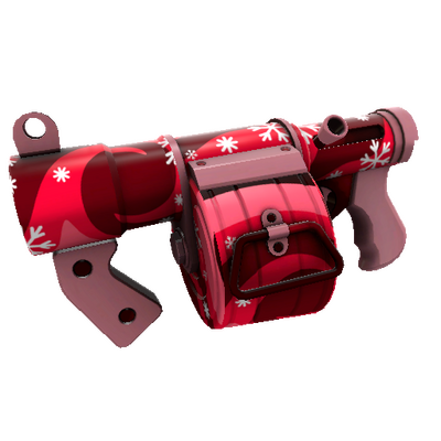 Snowflake Swirled Stickybomb Launcher (Factory New)