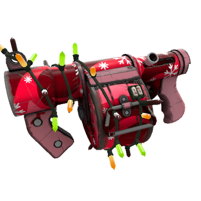 Unusual Festivized Specialized Killstreak Snowflake Swirled Stickybomb Launcher (Field-Tested)