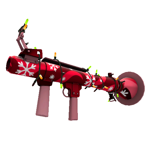 Festivized Killstreak Snowflake Swirled Rocket Launcher (Factory New)