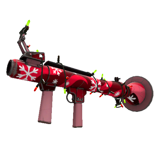 Strange Festivized Snowflake Swirled Rocket Launcher (Field-Tested)