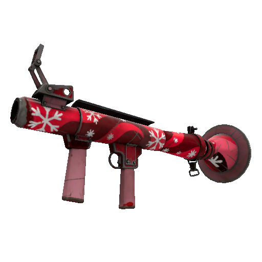 Strange Snowflake Swirled Rocket Launcher (Battle Scarred)