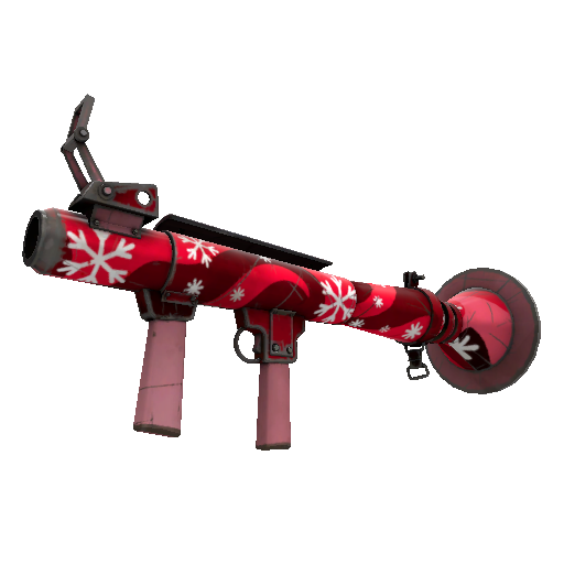 Snowflake Swirled Rocket Launcher (Well-Worn)