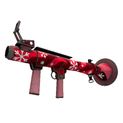 Unusual Specialized Killstreak Snowflake Swirled Rocket Launcher (Well-Worn)