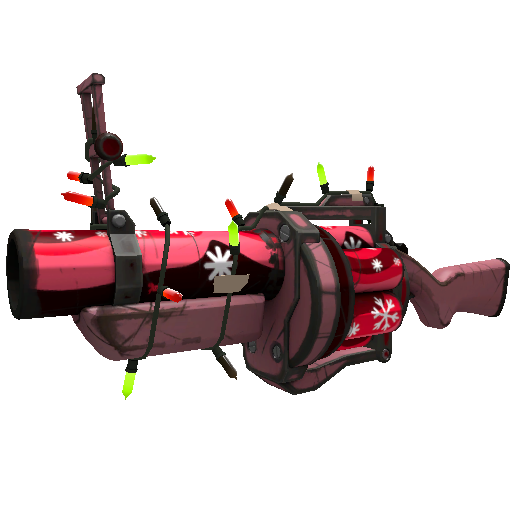 Festivized Snowflake Swirled Grenade Launcher (Field-Tested)