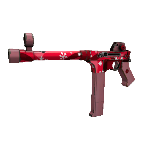 Snowflake Swirled SMG (Minimal Wear)