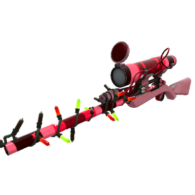 Strange Festivized Snowflake Swirled Sniper Rifle (Minimal Wear)