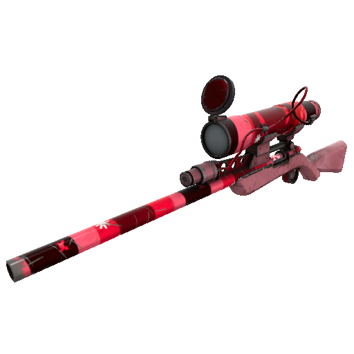 Snowflake Swirled Sniper Rifle (Well-Worn)