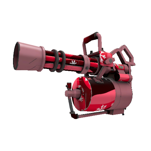Killstreak Snowflake Swirled Minigun (Minimal Wear)