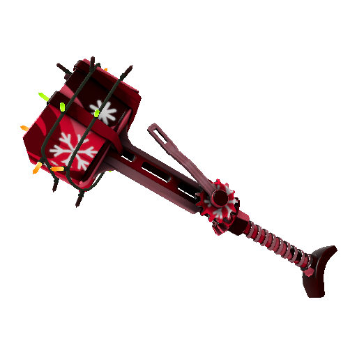 Festivized Snowflake Swirled Powerjack (Factory New) | TF2 Skins