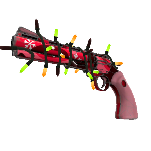 Strange Festivized Snowflake Swirled Revolver (Field-Tested)