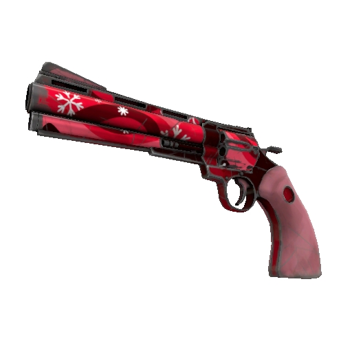Snowflake Swirled Revolver (Well-Worn)