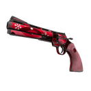 Unusual Professional Killstreak Snowflake Swirled Revolver (Well-Worn)
