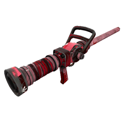 Snowflake Swirled Medi Gun (Battle Scarred)