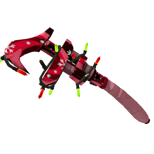 Strange Festivized Professional Killstreak Snowflake Swirled Jag (Minimal Wear)