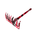 Snowflake Swirled Back Scratcher (Minimal Wear)