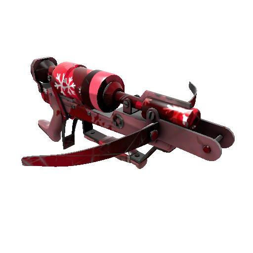 Snowflake Swirled Crusader's Crossbow (Battle Scarred)