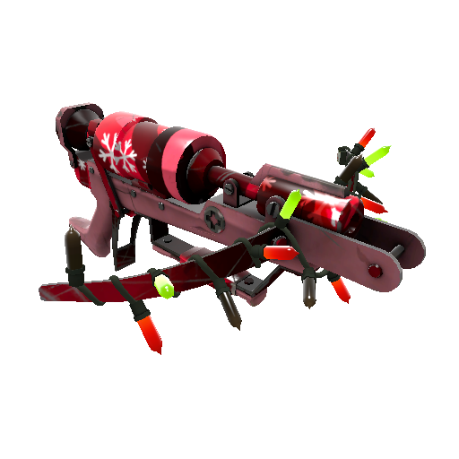 Festivized Snowflake Swirled Crusader's Crossbow (Well-Worn)