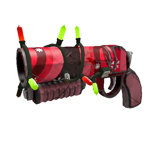 Festivized Killstreak Snowflake Swirled Scorch Shot (Battle Scarred)