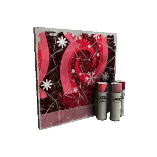 Snowflake Swirled War Paint (Well-Worn)