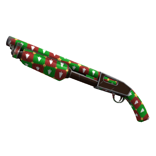 Strange Gifting Mann's Wrapping Paper Shotgun (Minimal Wear)