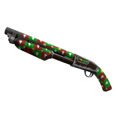 Unusual Killstreak Gifting Mann's Wrapping Paper Shotgun (Well-Worn)