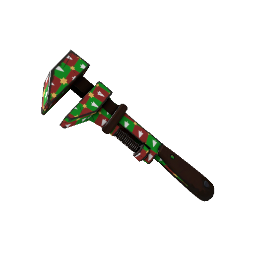 Gifting Mann's Wrapping Paper Wrench (Minimal Wear)
