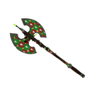 Unusual Festivized Professional Killstreak Gifting Mann's Wrapping Paper Scotsman's Skullcutter (Battle Scarred)