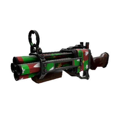 Strange Gifting Mann's Wrapping Paper Iron Bomber (Battle Scarred)