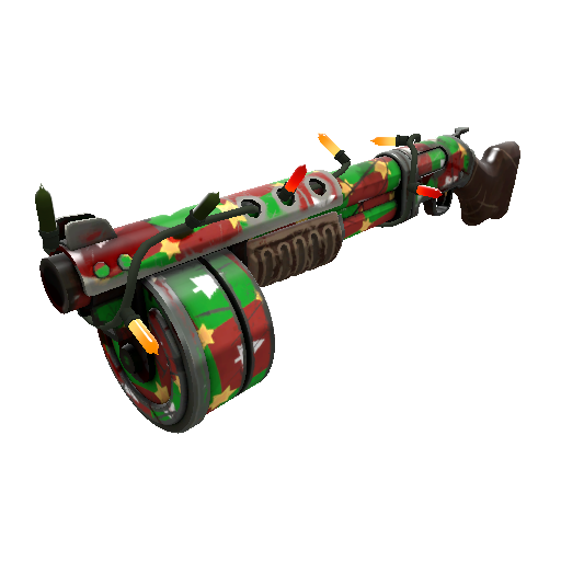 Strange Festivized Killstreak Gifting Mann's Wrapping Paper Panic Attack (Battle Scarred)