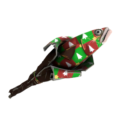 Strange Professional Killstreak Gifting Mann's Wrapping Paper Holy Mackerel (Field-Tested)