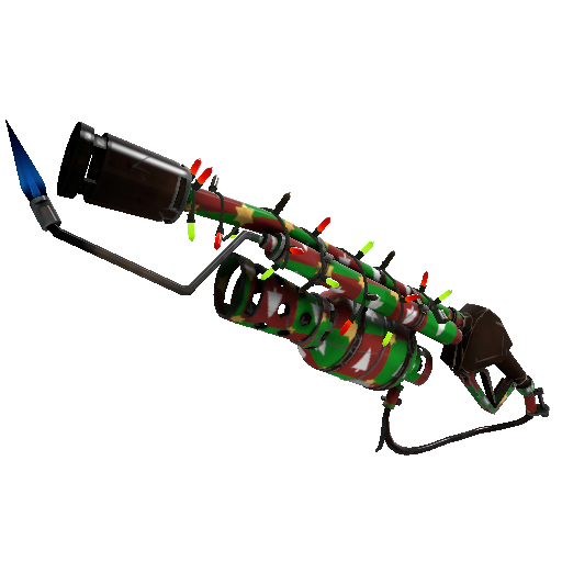 Unusual Festivized Specialized Killstreak Gifting Mann's Wrapping Paper Flame Thrower (Field-Tested)