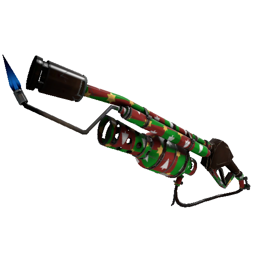 Gifting Mann's Wrapping Paper Flame Thrower (Field-Tested)
