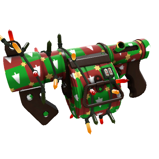 Festivized Gifting Mann's Wrapping Paper Stickybomb Launcher (Factory New)