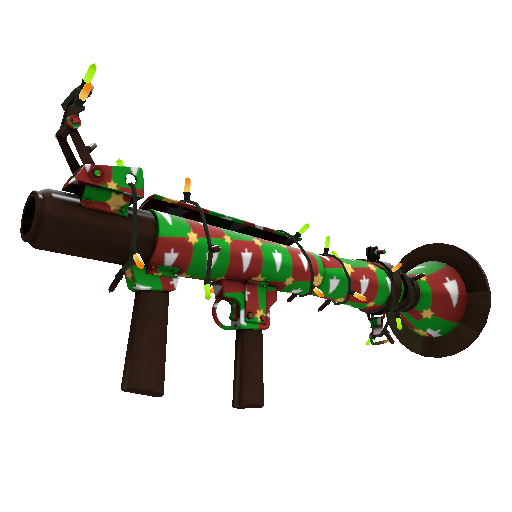 Festivized Gifting Mann's Wrapping Paper Rocket Launcher (Factory New)