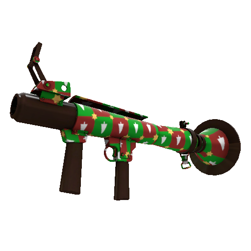 Gifting Manns Wrapping Paper Rocket Launcher