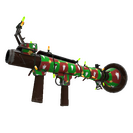 Strange Unusual Festivized Gifting Mann's Wrapping Paper Rocket Launcher (Field-Tested)